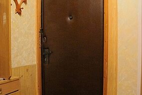 Обивка двери  дермантином - №27
